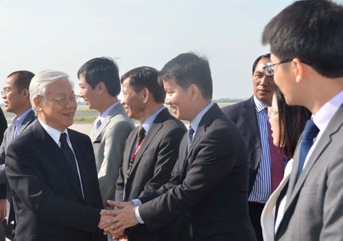 Tổng Bí thư Nguyễn Phú Trọng kết thúc tốt đẹp chuyến thăm chính thức Nhật Bản  - ảnh 1